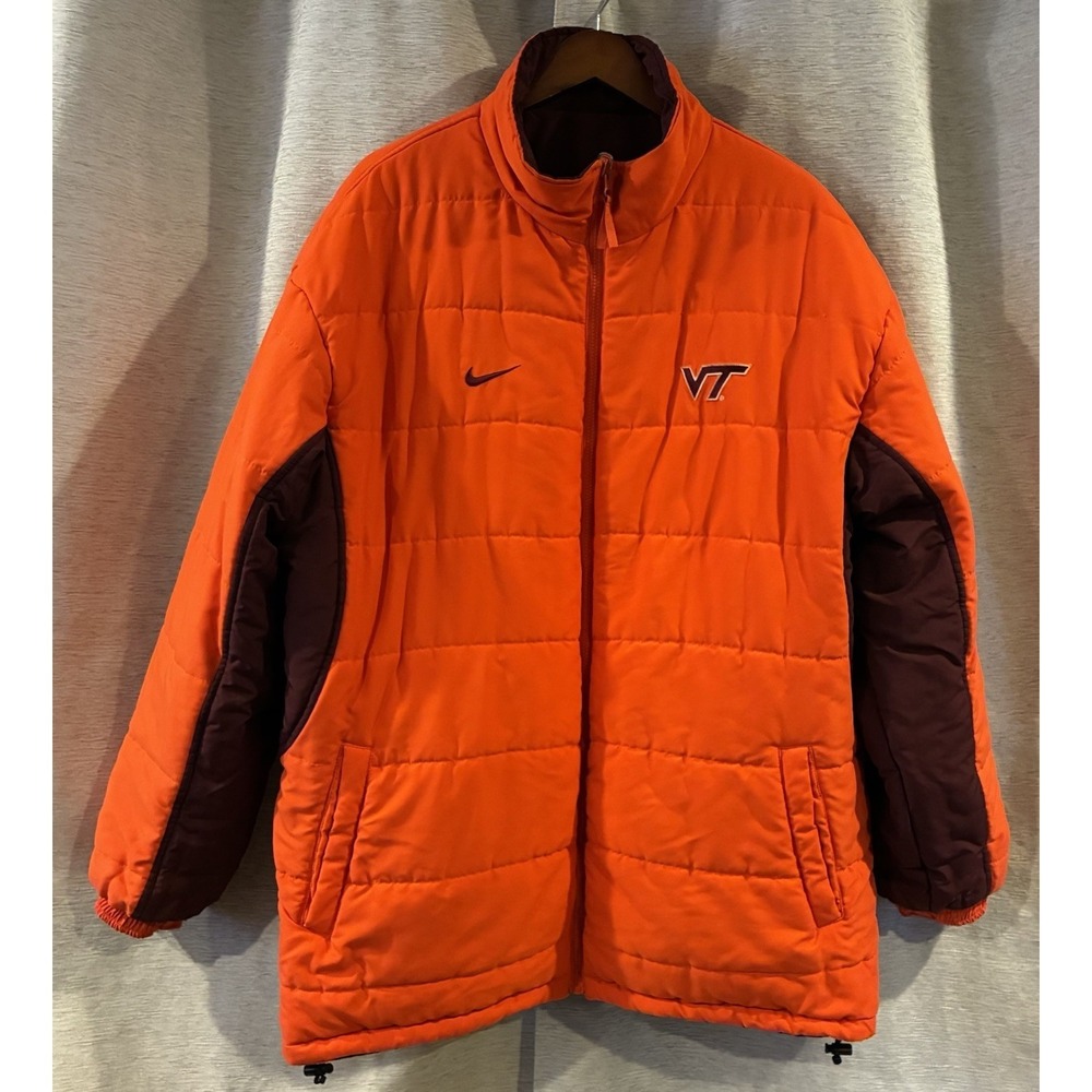 Nike Virginia Tech Reversible Coat Size XL - Picture 7 of 10